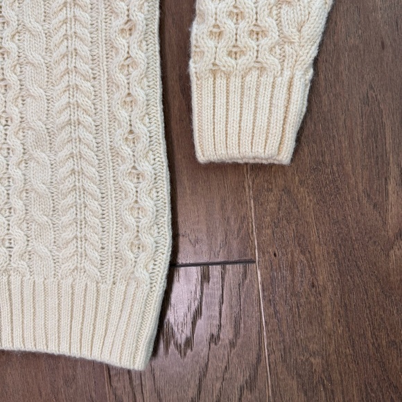 Brandy Melville Cream Knit Cardigan - Picture 7 of 9